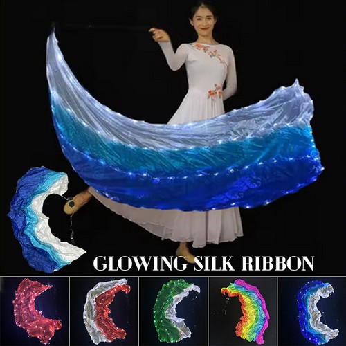 Large iridescent silk glowing - large,