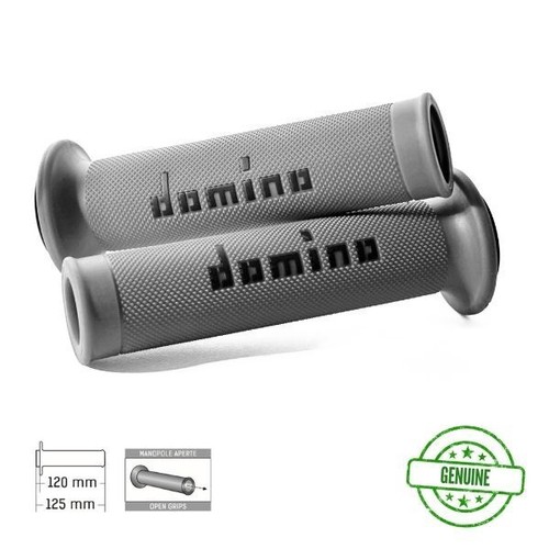 Domino grips grey for kawasaki - grips,