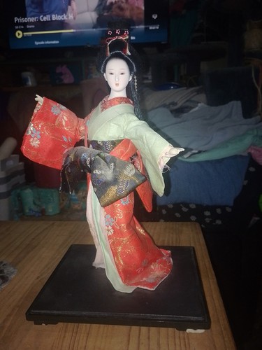 Japanese geisha kimono - geisha, doll