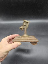 Antique Wood And Brass