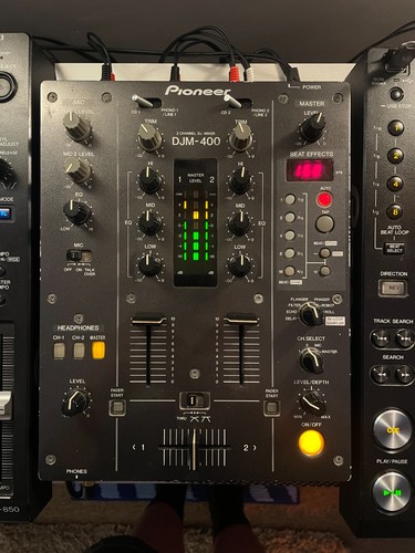 Pioneer djm 400 channel - 2-channel, dj