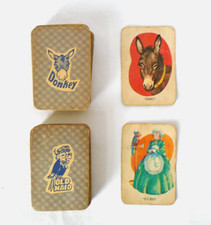 1950s Old Maid & Donkey Card