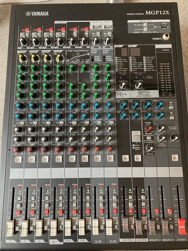 Yamaha mgp12x mixing - mixing, desk
