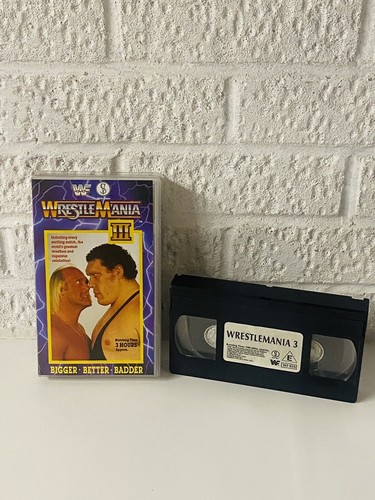 Wwf wrestlemania iii hulk - wrestlemania, 3