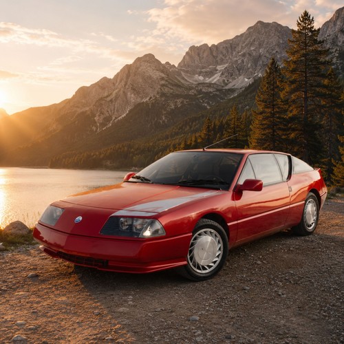 Renault alpine gta turbo - v6,