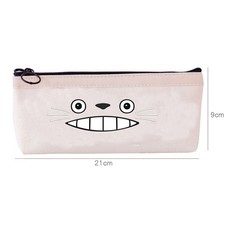Anime Totoro Canvas Pencil bag
