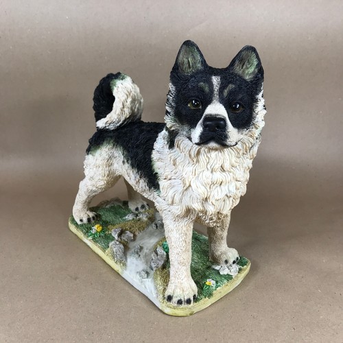 Vintage large akita dog - large,