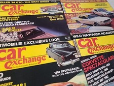 Lot of 4 Vintage CAR EXCHANGE