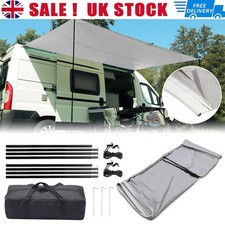 3x2.4m Camping Sunshade Canopy Awning for Motorhome Van Campervan Waterproof