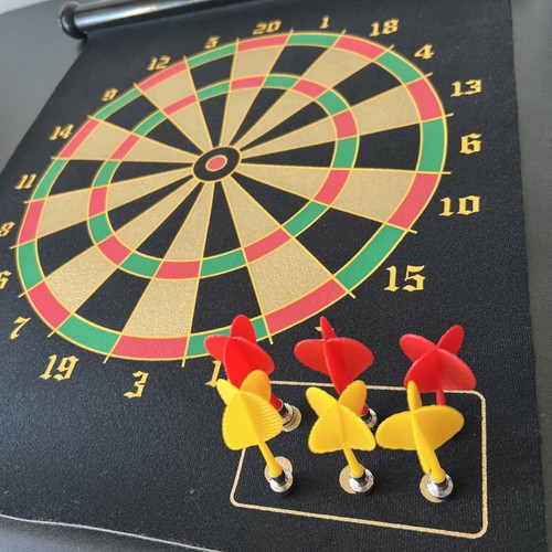 Magnetic dart board - dart,
