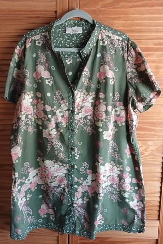 Ann harvey ladies green pink - harvey,