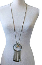 Gold Tone Statement Necklace