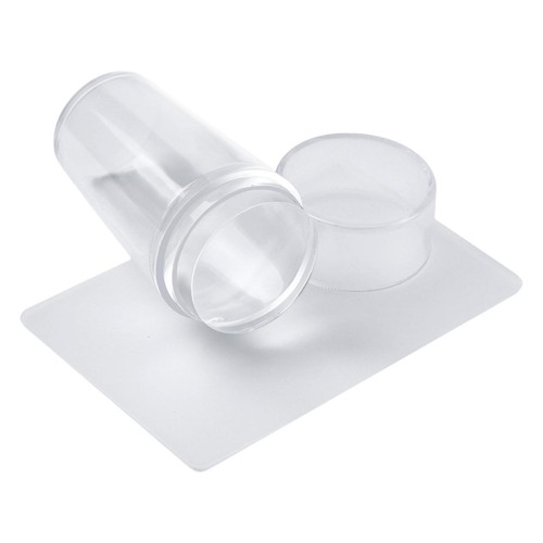 Silicone french clear tip nail - french,