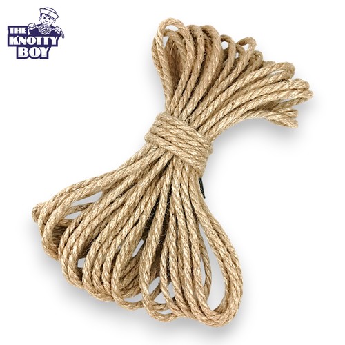 20mm natural jute hessian rope - jute,