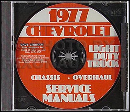 1977 chevy truck shop - 1977, manual