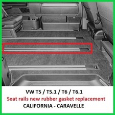 Rear seats rails rubber gasket replacement VW T5 T6 T6.1