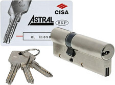 Euro Cylinder Door Lock 10 Pin Anti-Pick Drill Bump  x3 Keys Door Security Lock