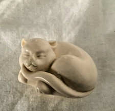 Franklin Mint Netsuki Cat 1989