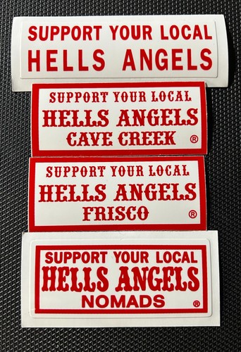 Rare nos hells angels support - hells,