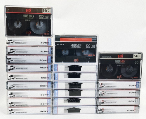Sealed unused sony hi8 blank - sony,