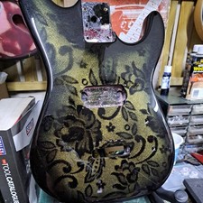 CUSTOM PAINTED GUITAR BODY