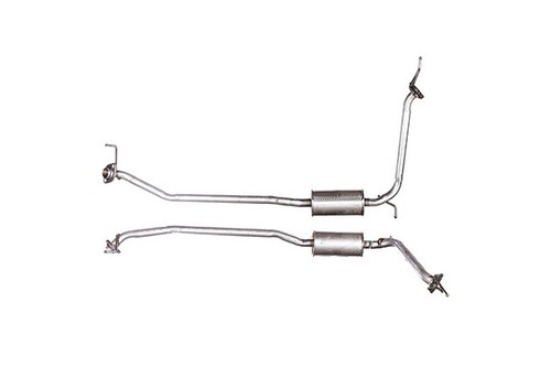 Exhaust silencer centre pipe - exhaust,