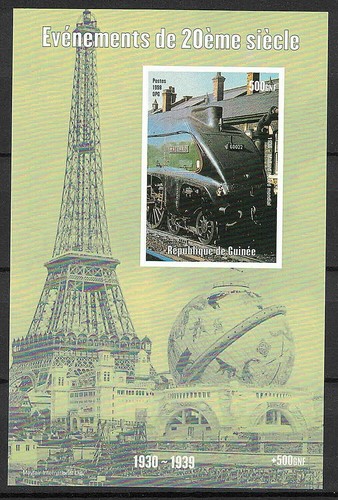 Guinea 1998 mnh 20th - s/s,