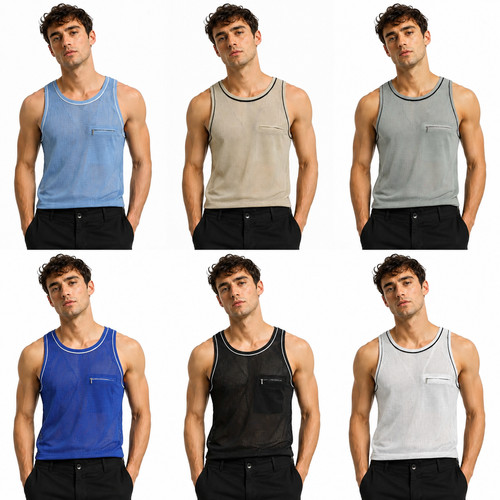 Mens mesh see - see, fishnet
