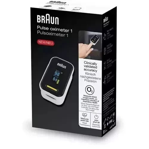 Braun pulse oximeter spo2 - pulse,
