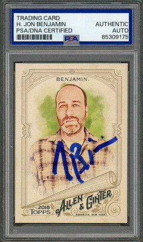 Jon benjamin signed 2018 - jon,