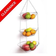 NEW 3 Tier Chrome Wire Hanging