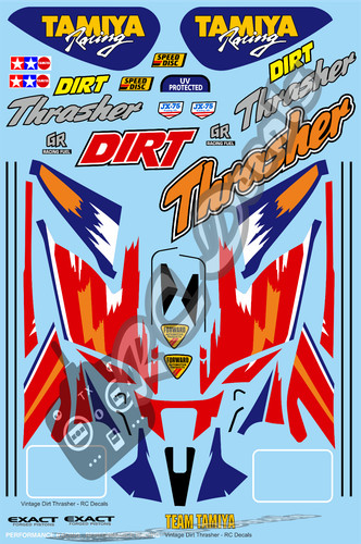 Vintage dirt thrasher decals - vintage, /