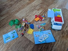 Playmobil  6671 Summer Camper and 6890 camping set