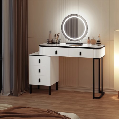 Dressing table with led lights - dressing,