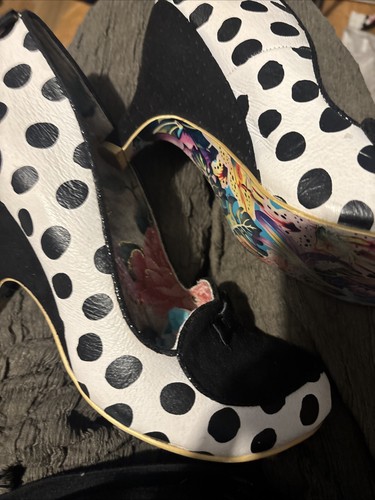 Irregular choice polkadot shoe - irregular,