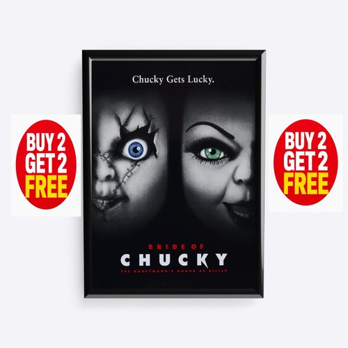 Bride chucky poster horror - of,