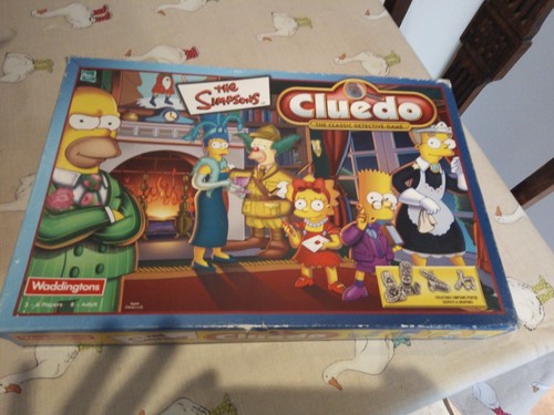 The simpsons cluedo parker - cluedo,