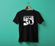 The Smiths Morrissey Marr Cartoon Custom t-shirt BLACK