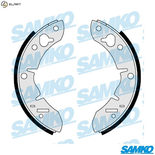Brake shoe set 80560 - shoe, for