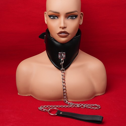 Leather padded neck - pu,