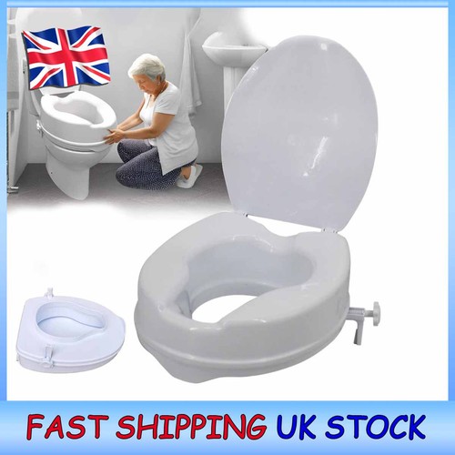 Toilet seat riser raised - seat,