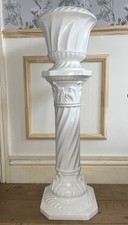 Large Capodimonte Column White