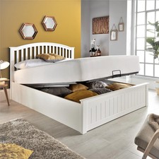 Wooden Ottoman Bed, Grayson