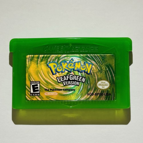 Pokémon leaf green - pokémon, version