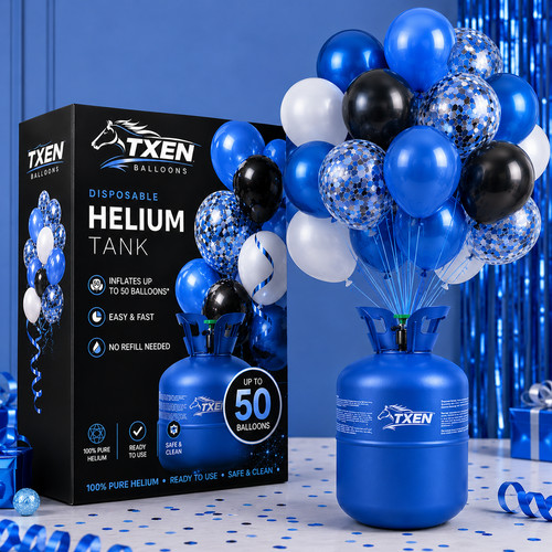 Helium tank for - 50, balloons