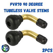 PVR70 90 Degree Tubeless Tyre Valve Stem 2 x Electric Scooter Bike UK 2PCS