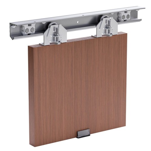 Sliding door gear - sliding, complete