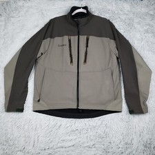 Simms Wind Stopper Soft Shell Full Zip Jacket Men's Medium Fishing Outdoor