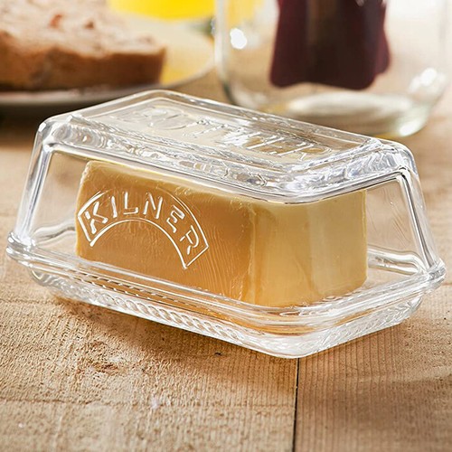 Kilner glass butter dish - kilner,