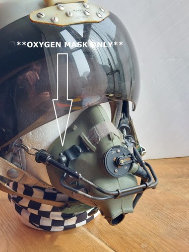 Raf type oxygen mask metal - raf,